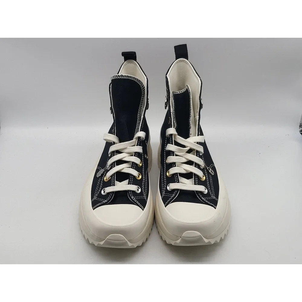 Converse‎ Run Star Hike Platform Charms Black Gold Egret Women 10.5 NWOB A13409C